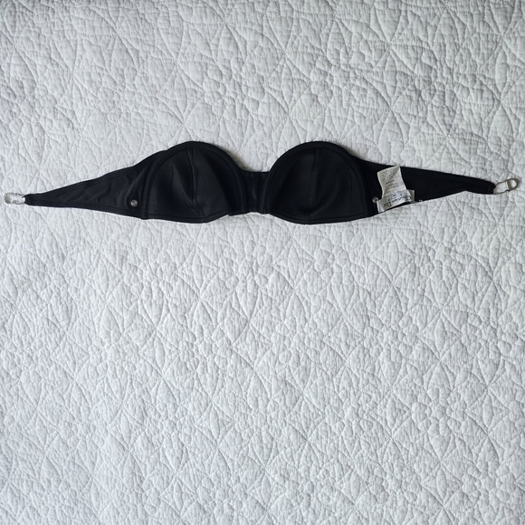 Christian Dior Strapless Front Buckle Bikini Top CD Clasp - Picture 6 of 14